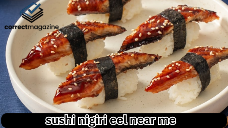 Sushi Nigiri Eel Near Me