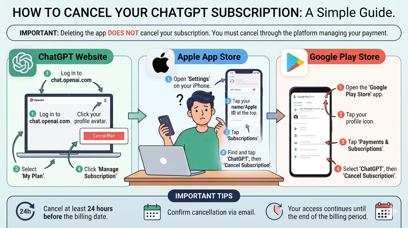 cancel ChatGPT subscription